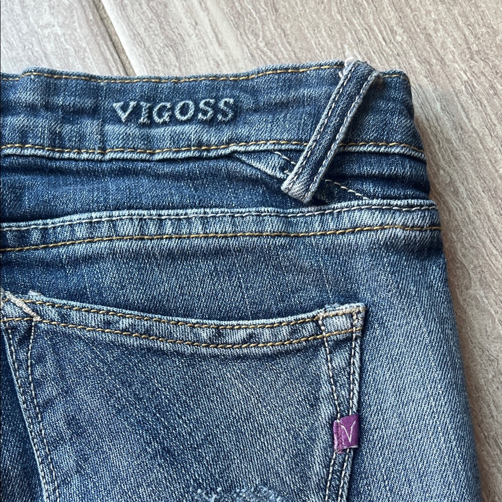 Vigoss Dark Blue Skinny Jeans - Picture 9 of 9